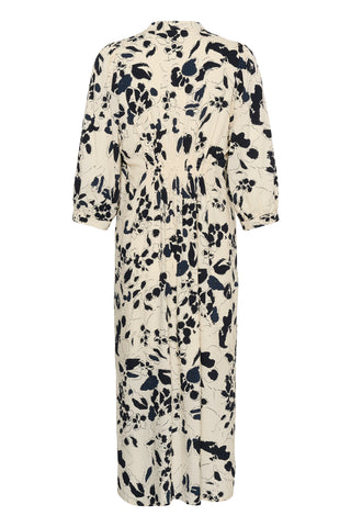 Part Two Floral Print Dress Blue Alessa