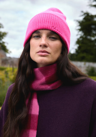 TBCo Merino Wool Beanie Hat Pink