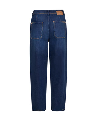 Mos Mosh Boyfriend Fit Jeans Mid Blue Aymen Deluxe