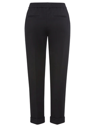 Olsen Casual Pull-On Trousers Black Lisa Straight