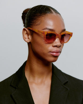 A. Kjærbede Sunglasses Burnt Amber Kaws - MMJs Fashion