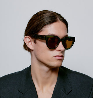 A. Kjærbede Sunglasses Green Marble Transparent Lilly - MMJs Fashion