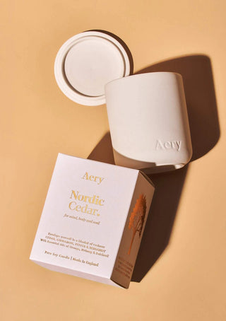 Aery Nordic Cedar Scented Candle - MMJs Fashion