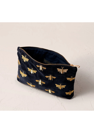 Elizabeth Scarlett Honey Bee Everyday Pouch Charcoal