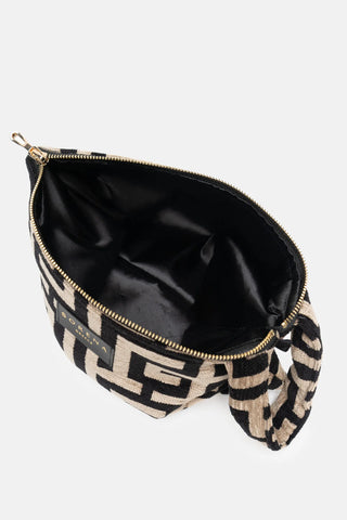 Sorena Domna Clutch Bag Black