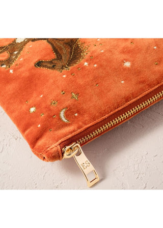 Elizabeth Scarlett Celestial Wild Horses Everyday Pouch Terracotta - MMJs Fashion