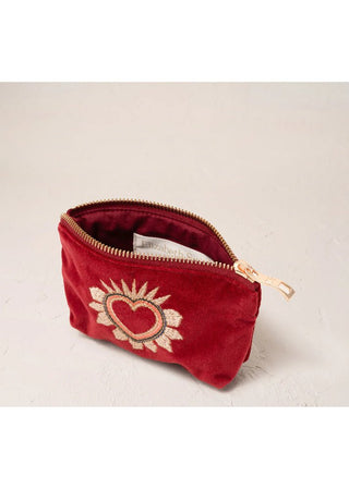 Elizabeth Scarlett Enchanted Heart Coin Purse Rouge - MMJs Fashion