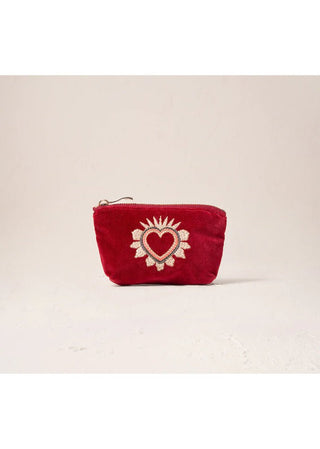 Elizabeth Scarlett Enchanted Heart Coin Purse Rouge - MMJs Fashion