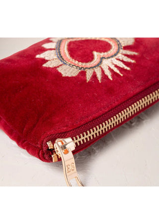 Elizabeth Scarlett Enchanted Heart Coin Purse Rouge - MMJs Fashion