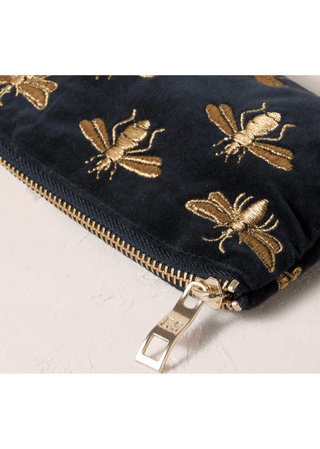 Elizabeth Scarlett Honey Bee Coin Purse Charcoal - MMJs Fashion