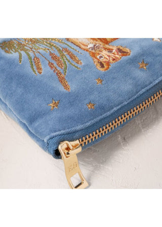 Elizabeth Scarlett Lion Pride Coin Purse Dusky Blue - MMJs Fashion