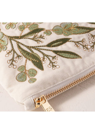 Elizabeth Scarlett Olive Branch Bride Everyday Pouch Cream - MMJs Fashion