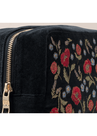 Elizabeth Scarlett Poppy Meadow Wash Bag Charcoal - MMJs Fashion