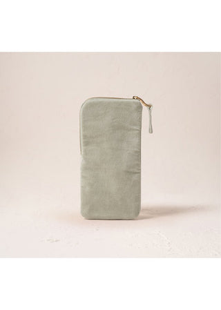 Elizabeth Scarlett Pressed Flowers Glasses Case Sage - MMJs Fashion