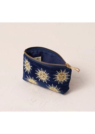 Elizabeth Scarlett Sun Goddess Coin Purse Navy - MMJs Fashion