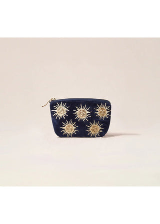 Elizabeth Scarlett Sun Goddess Coin Purse Navy - MMJs Fashion