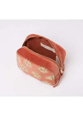 Elizabeth Scarlett Sun Goddess Makeup Bag Rust - MMJs Fashion