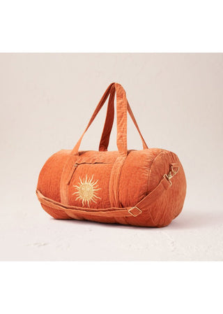 Elizabeth Scarlett Sun Goddess Overnight Bag Rust - MMJs Fashion
