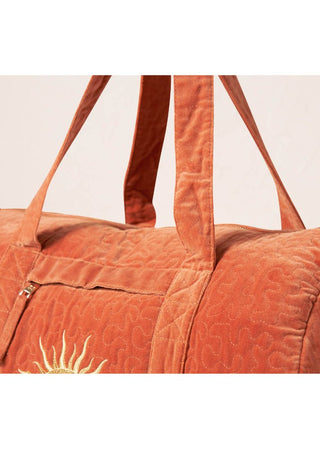 Elizabeth Scarlett Sun Goddess Overnight Bag Rust - MMJs Fashion