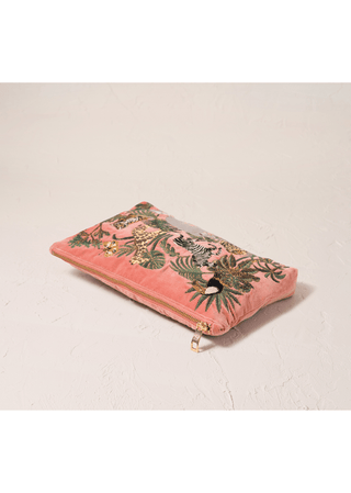 Elizabeth Scarlett World Wildlife Everyday Pouch Coral Pink - MMJs Fashion