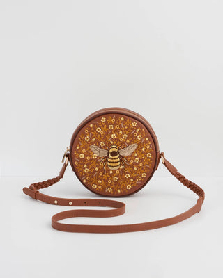 Fable England Bumble Bee Circle Bag Tan - MMJs Fashion