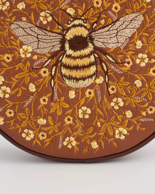 Fable England Bumble Bee Circle Bag Tan - MMJs Fashion