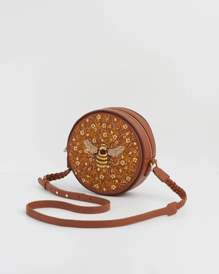 Fable England Bumble Bee Circle Bag Tan - MMJs Fashion