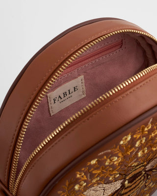 Fable England Bumble Bee Circle Bag Tan - MMJs Fashion
