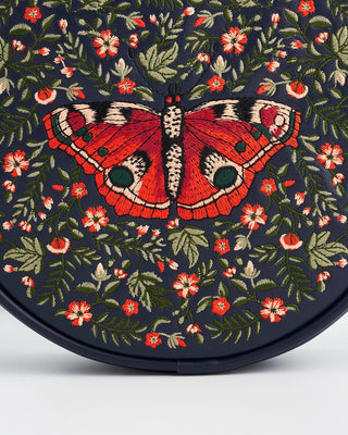 Fable England Butterfly Circle Bag Navy Chloe - MMJs Fashion