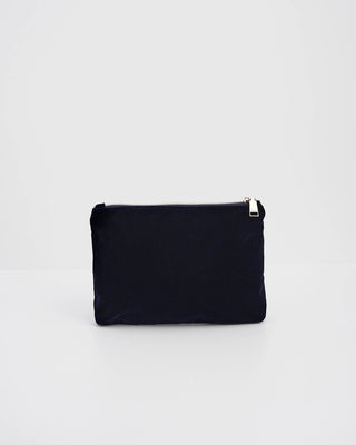 Fable England Butterfly Embroidered Pouch Navy - MMJs Fashion