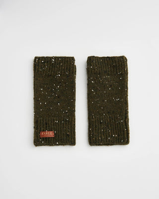 Fable England Fingerless Gloves Green - MMJs Fashion
