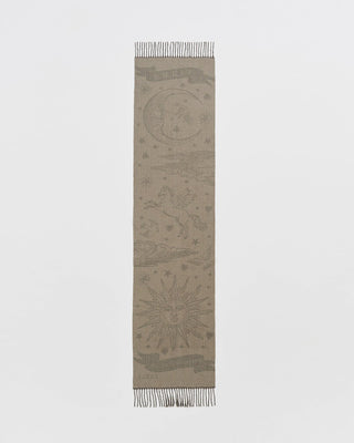 Fable England Jacquard Celestial Scarf Black Freya - MMJs Fashion
