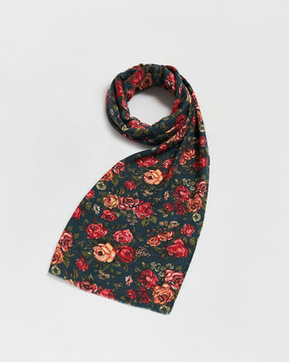 Fable England Roses Pashmina Scarf Teal - MMJs Fashion