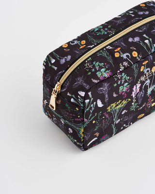 Fable England Wilderness Cosmetics Bag Black - MMJs Fashion