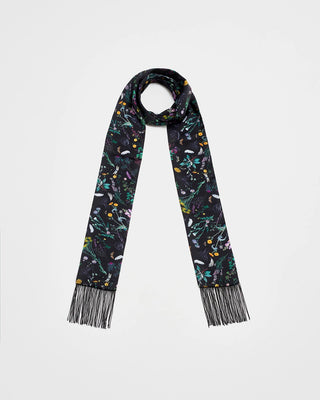 Fable England Wilderness Silky Scarf Black - MMJs Fashion