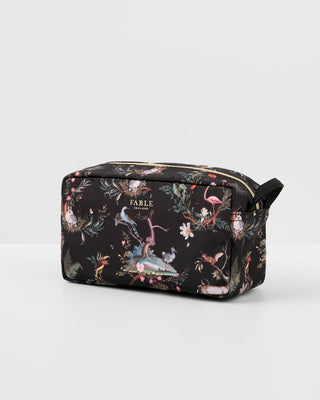 Fable England Wonderland Wash Bag Black - MMJs Fashion