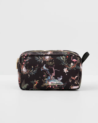 Fable England Wonderland Wash Bag Black - MMJs Fashion