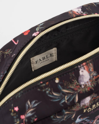 Fable England Wonderland Wash Bag Black - MMJs Fashion