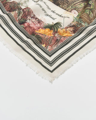 Fable England Woodland Tales Scarf Green - MMJs Fashion