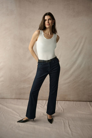 Joseph Ribkoff Classic Bootcut Stretch Jeans Blue Brooke - MMJs Fashion