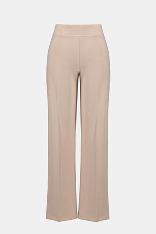 Joseph Ribkoff Classic Wide Leg Trousers Beige - MMJs Fashion