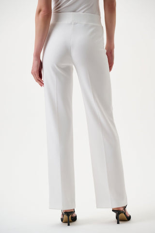 Joseph Ribkoff Classic Wide Leg Trousers Ivory - MMJs Fashion