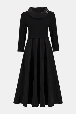 Joseph Ribkoff Fit and Flare Dress Black - MMJs Fashion