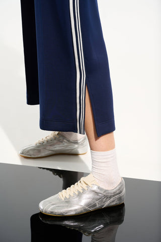 Joseph Ribkoff Scuba Jersey Pull - On Culotte Trousers Blue - MMJs Fashion