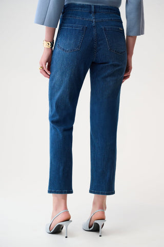 Joseph Ribkoff Straight Leg Stretch Jeans Blue Margot - MMJs Fashion