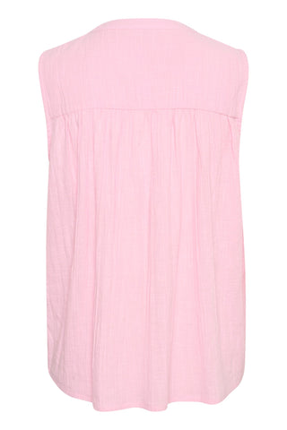 Kaffe Pink Sleeveless Top Pauline - MMJs Fashion