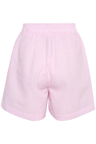 Kaffe Striped Shorts Pink Ivory Hally - MMJs Fashion