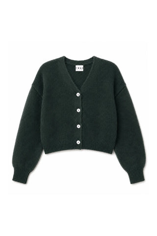 TWNS V-Neck Cardigan Military Green Malia