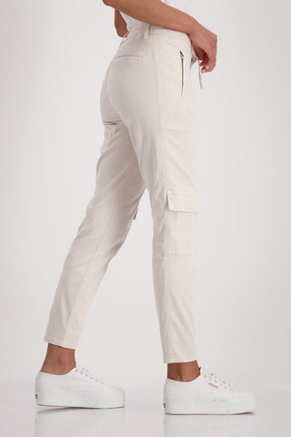 Monari Cargo Trousers Beige - MMJs Fashion