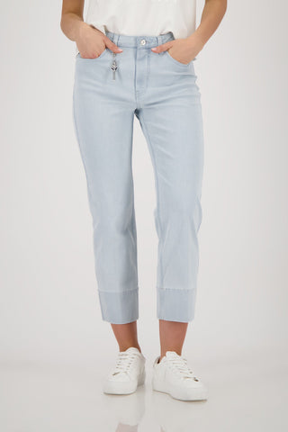 Monari Culotte Jeans with Charm Blue - MMJs Fashion